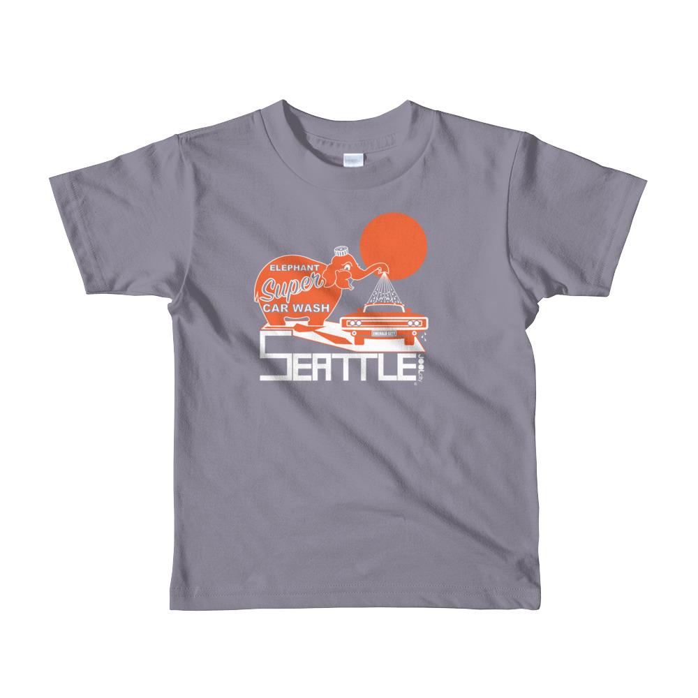 Seattle Ellie Wash Short Sleeve Toddler T-shirt T-Shirts Slate / 6yrs designed by JOOLcity