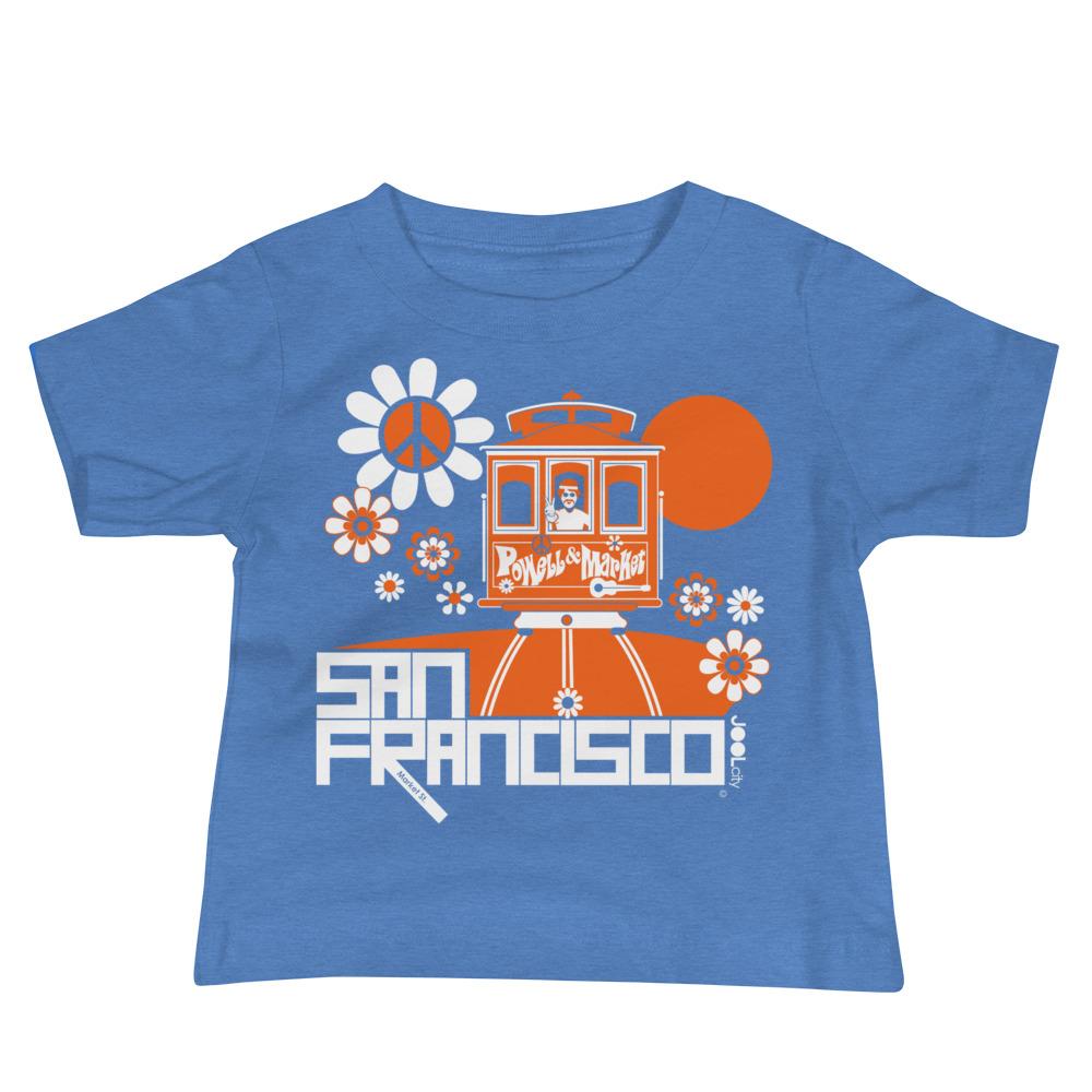 San Francisco Cable Car Groove Baby Jersey Short Sleeve Tee