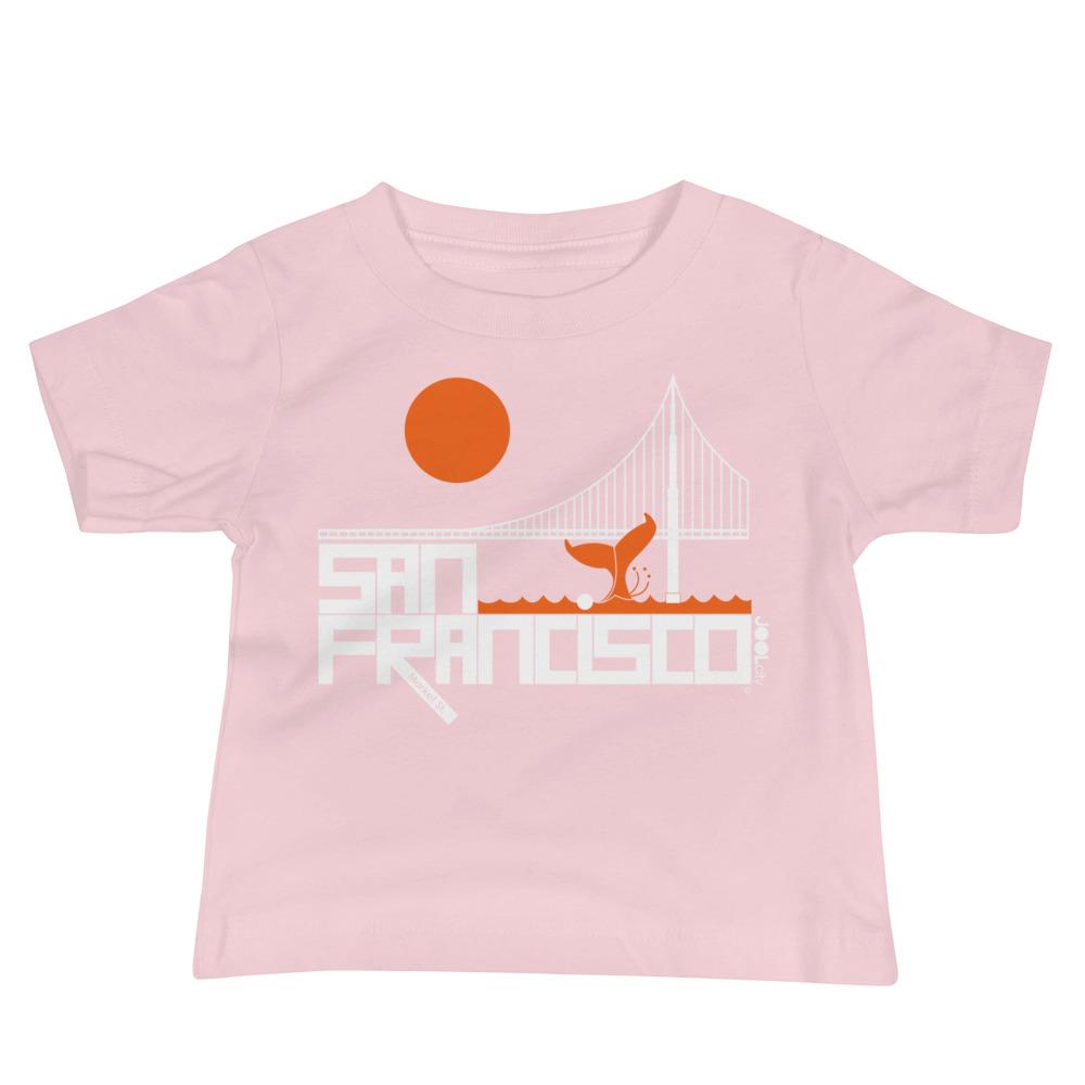 San Francisco Whale Tail Baby Jersey Short Sleeve Tee