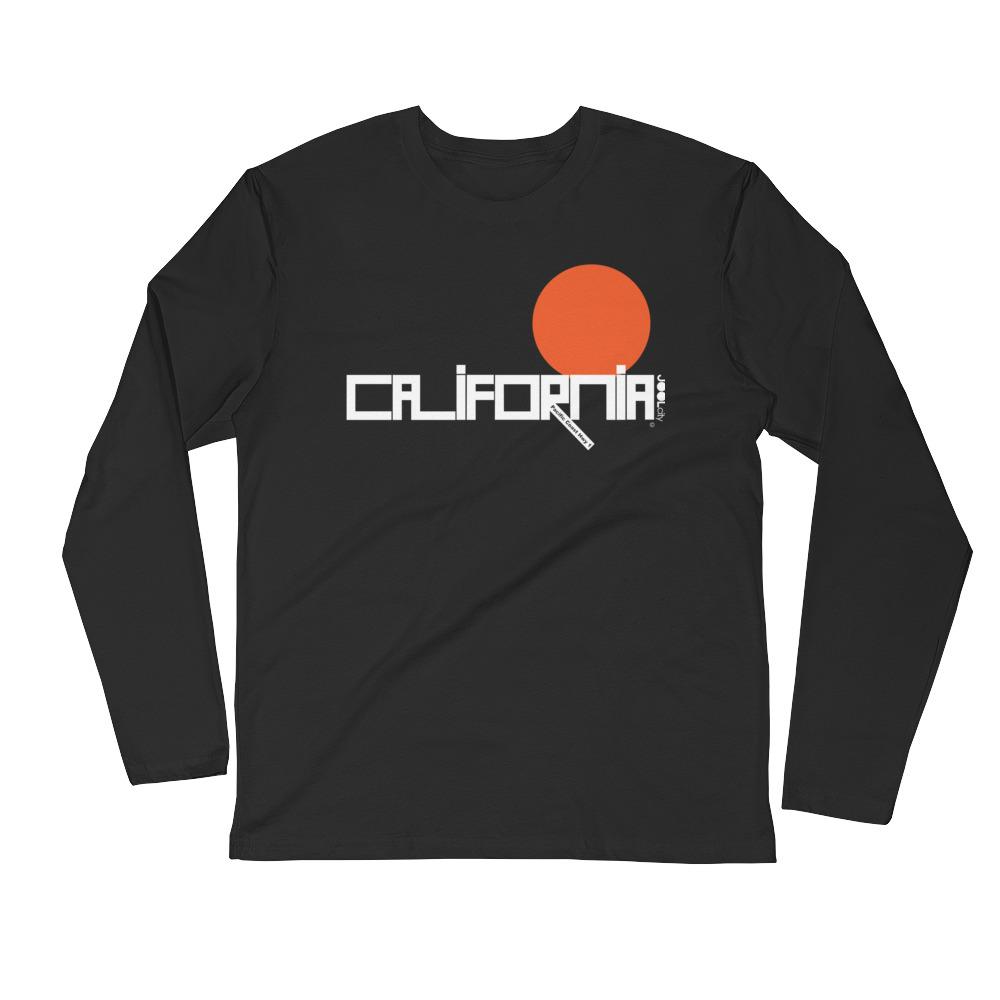 California Sunrise Long Sleeve Men's T-Shirt