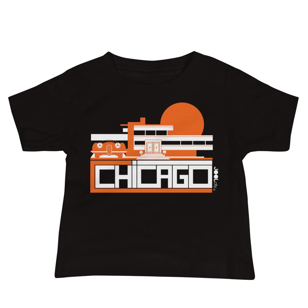 Chicago Mod Prairie Baby Jersey Short Sleeve Tee T-Shirts Black / 18-24m designed by JOOLcity