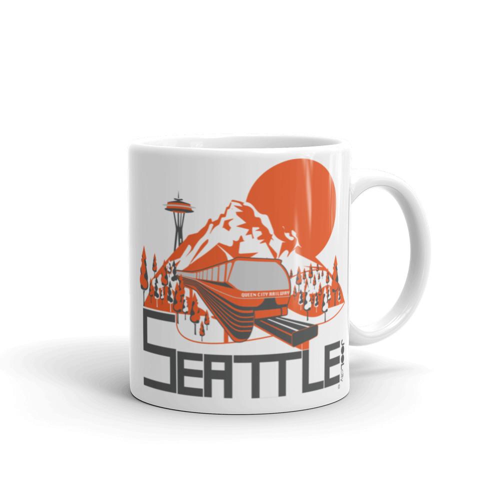 Seattle Mountain Monorail Mug  11oz designed by JOOLcity