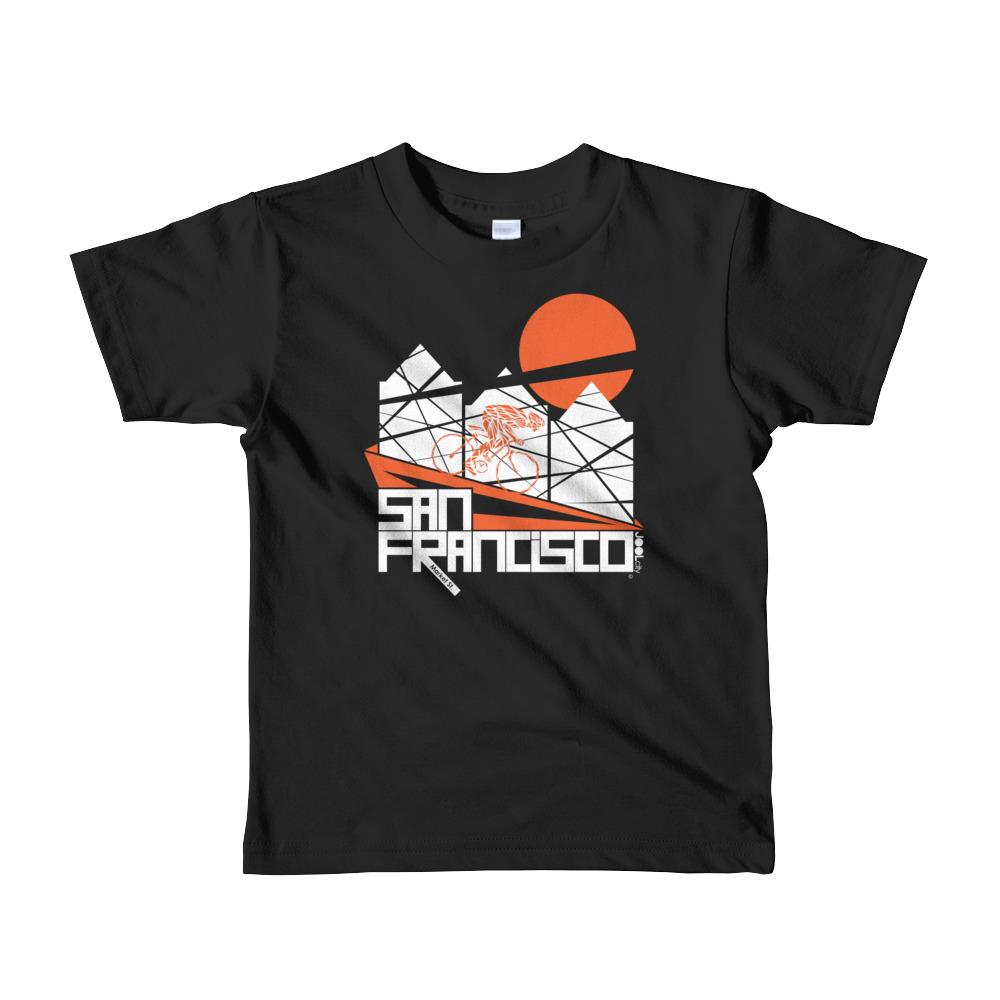 San Francisco Victorian Victorious Short Sleeve Toddler T-shirt T-Shirts Black / 6yrs designed by JOOLcity