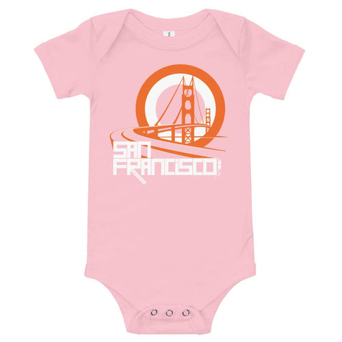 San Francisco Golden Gate Groove Baby Onesie