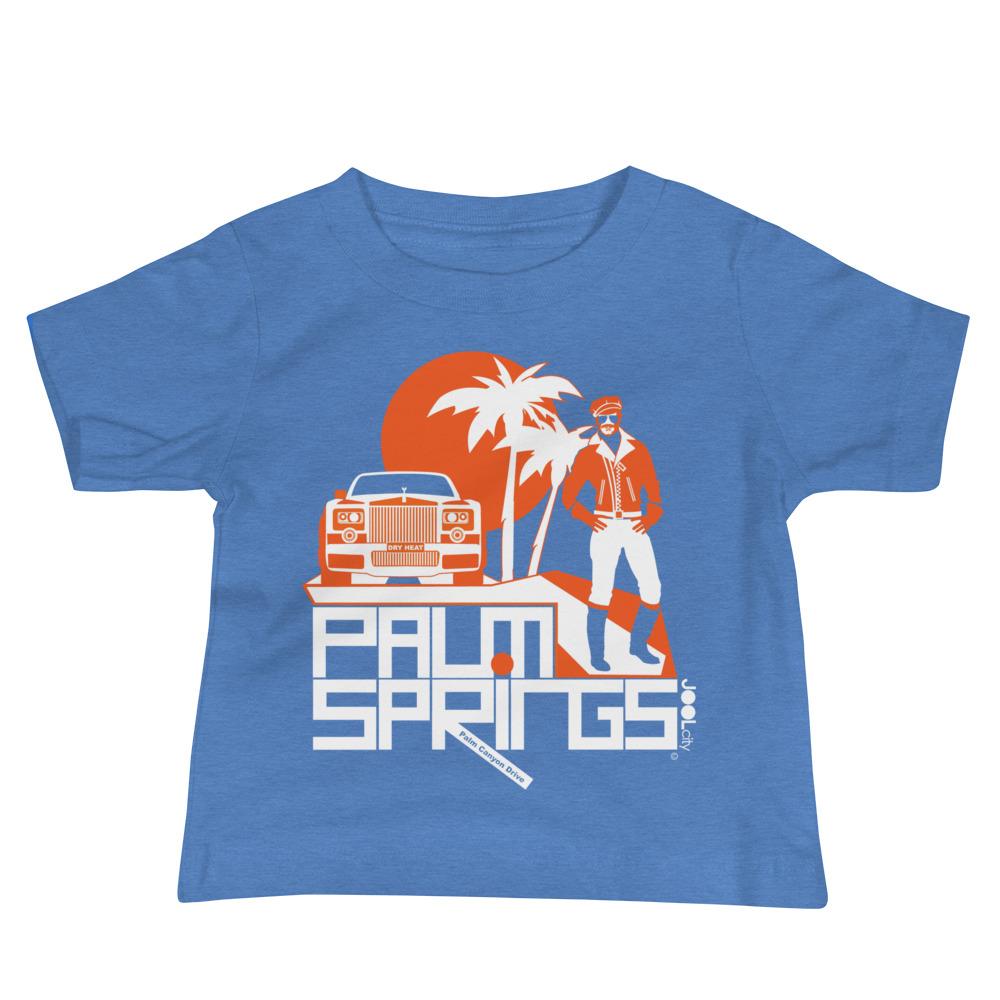 Palm Springs Rolling Pose Baby Jersey Short Sleeve Tee