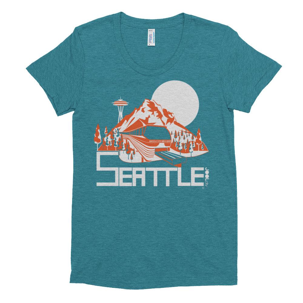 Seattle Mountain Monorail Women's Crew Neck T-shirt