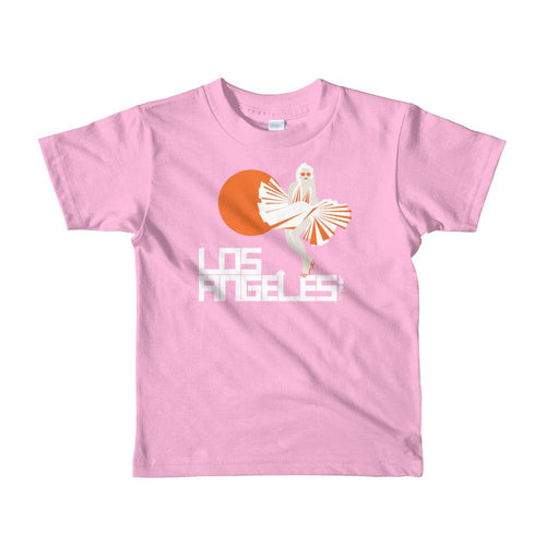 Los Angles My Girl Short Sleeve Toddler T-shirt T-Shirts Pink / 6yrs designed by JOOLcity