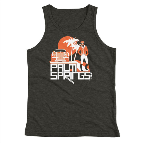 Palm Springs Rolling Pose Youth Tank Top