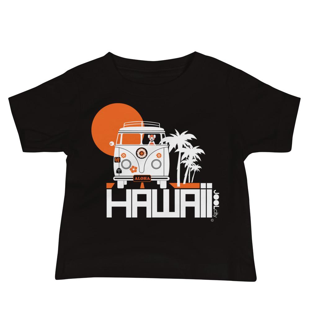 Hawaii Aloha Cruise Baby Jersey Short Sleeve Tee T-Shirts Black / 18-24m designed by JOOLcity