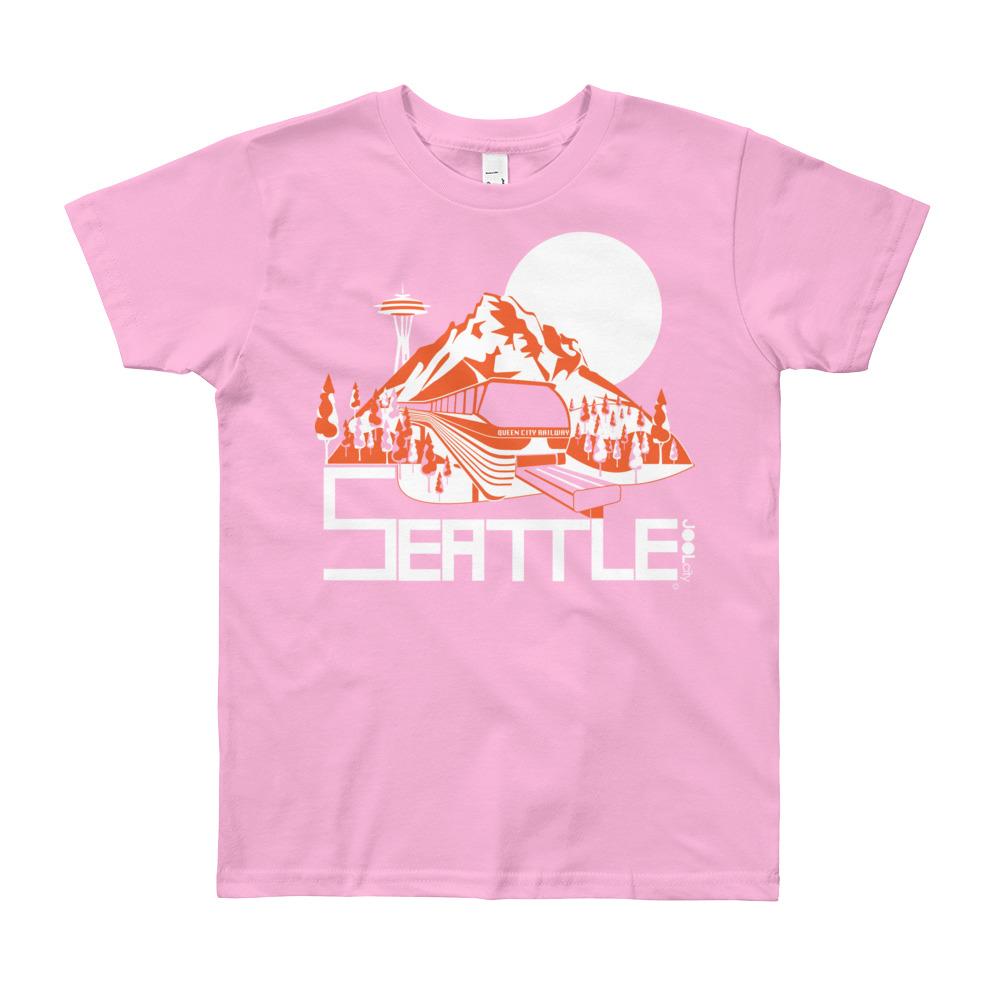 Seattle Mountain Monorail Youth Short Sleeve T-Shirt
