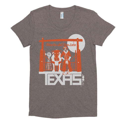 Texas Toro Loco Women's Crew Neck T-shirt